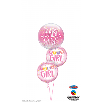 Μπαλόνια Γέννησης Baby Girl Garland